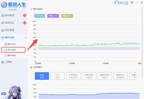 看到電腦的CPU溫度